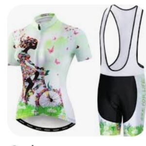 Weimostar NWT 2 Piece Cyclist  Shorts and Top Size Large